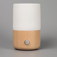 real wood humidifier aroma machine Ceramics and beech home office essential oil night light ultrasonic aerosol dispenser