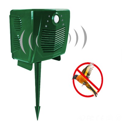 Motion solar ultrasonic animal cat dog bird repeller wild moles repellent for Garden